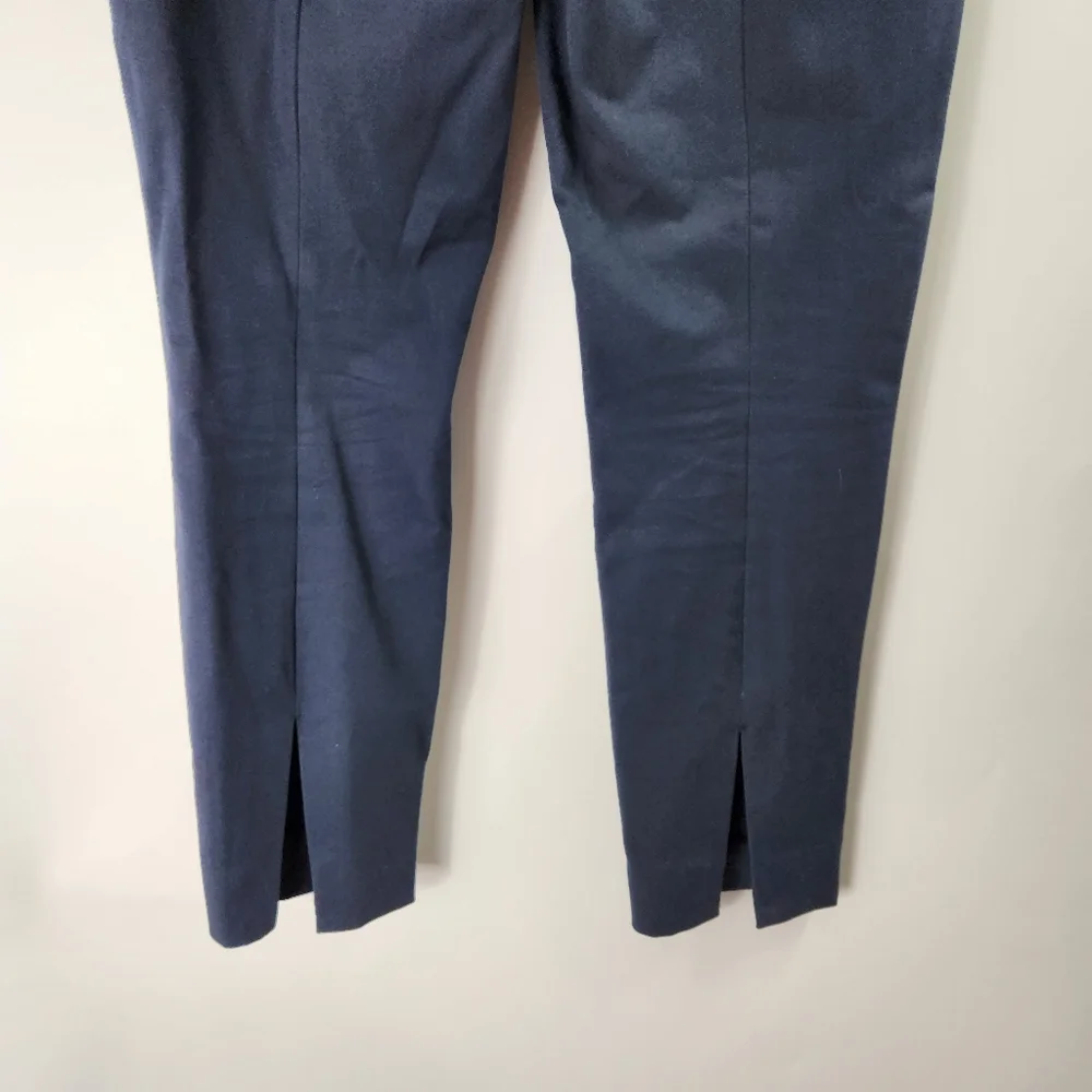 Everlane Blue Cropped Trousers Pants - Picture 6 of 8